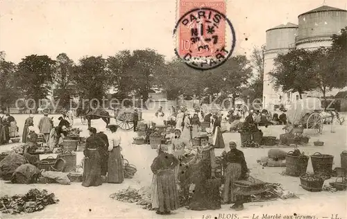 AK / Ansichtskarte Blois_41 Le Marche aux legumes 