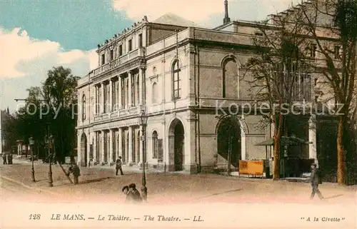 AK / Ansichtskarte Le_Mans_Sarthe Le Theatre Le_Mans_Sarthe