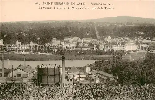 AK / Ansichtskarte Saint Germain en Laye Panorama du Pecq Le Vesinet Chatou et le Mont Valerien pris de la Terrasse Saint Germain en Laye