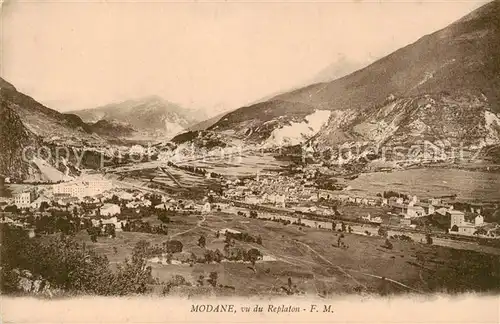 AK / Ansichtskarte Modane_73_Savoie vu du Replaton Alpes Feldpost 