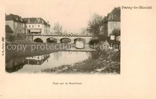 AK / Ansichtskarte Paray le Monial_71 Pont sur la Burbince 