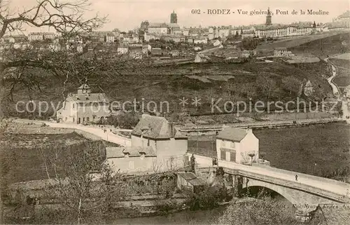 AK / Ansichtskarte Rodez_12 Pont de la Mouline et vue generale 