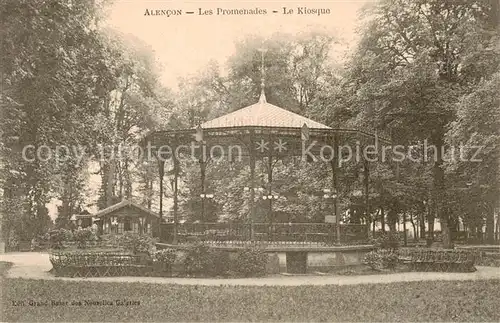 AK / Ansichtskarte Alencon_61 Les Promenades et le Kiosque 