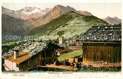 AK / Ansichtskarte Adelboden_BE Alphuetten Berner Alpen 