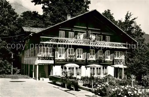 AK / Ansichtskarte Itramen_Grindelwald Restaurant Waldrand 