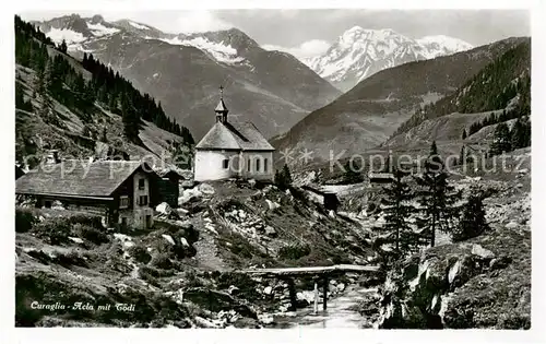 AK / Ansichtskarte Curaglia_GR Acla mit Toedi Glarner Alpen 