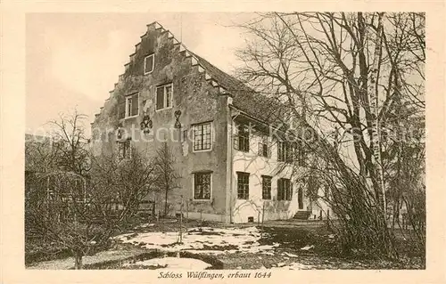 AK / Ansichtskarte Wuelflingen_Winterthur_ZH Schloss erbaut 1644 