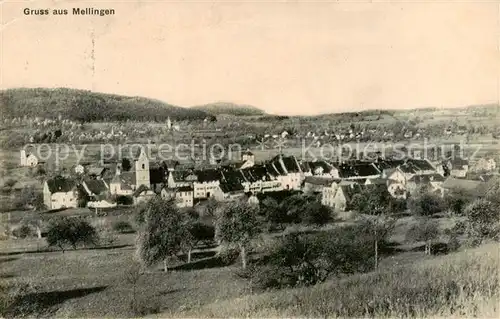 AK / Ansichtskarte Mellingen_AG Panorama Mellingen AG