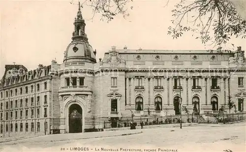 AK / Ansichtskarte Limoges_87 La Nouvelle Prefecture facade Principale 