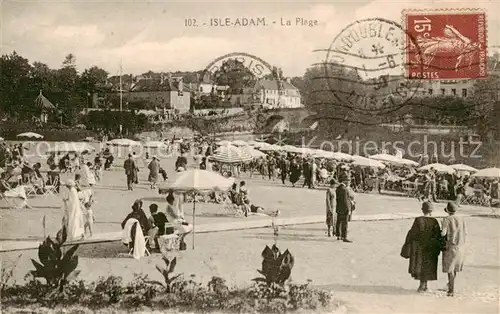 AK / Ansichtskarte Isle_Adam La Plage 