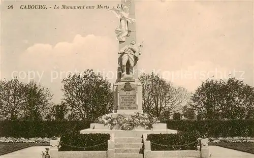 AK / Ansichtskarte Cabourg_14_Calvados Le Monument aux Morts 