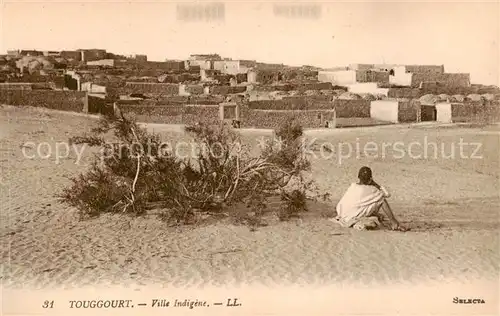 AK / Ansichtskarte  Touggourt_Algerie Ville Indigene 