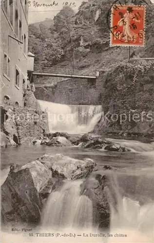 AK / Ansichtskarte Thiers_63_Puy de Dome La Durolle les chutes 