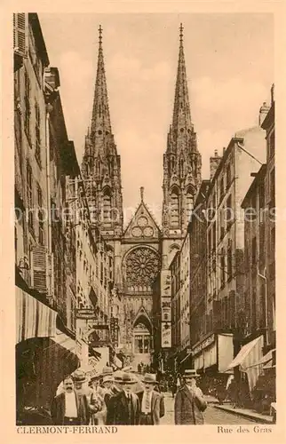 AK / Ansichtskarte Clermont Ferrand_63 Rue des Gras 