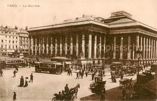 AK / Ansichtskarte Paris_75 La Bourse 