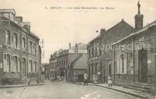 AK / Ansichtskarte Bruay_en_Artois_62 Rue Jules Marmottan La Mairie 