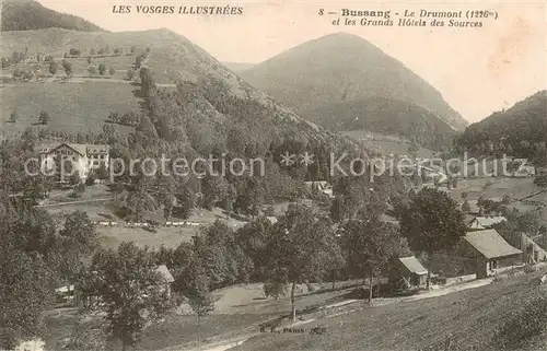 AK / Ansichtskarte Bussang_Vosges_88 Le Drumont et les Grands Hotels des Sources 