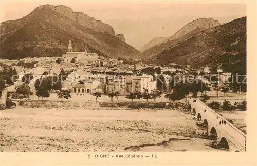 AK / Ansichtskarte Digne_ les Bains_04_Alpes de Haute Provence Vue generale 