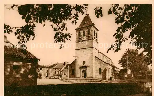 AK / Ansichtskarte Lacapelle Marival_46_Lot Eglise 