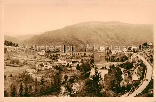 AK / Ansichtskarte Chateauneuf les Bains Vue generale des Ponts de Menat Route allant aux Gorges de Chauvigny Chateauneuf les Bains