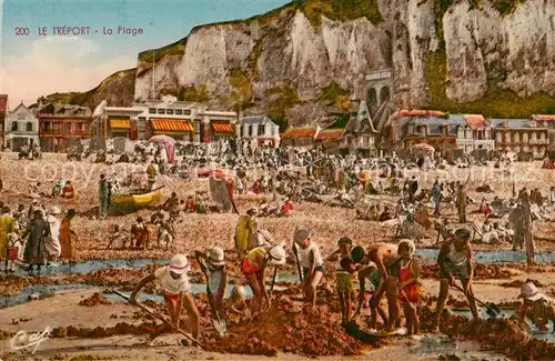 AK / Ansichtskarte Le_Treport_76 La Plage 