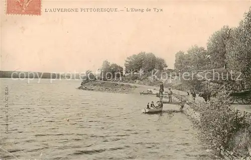 AK / Ansichtskarte Etang_de_Tyx_La_Celle_63_Puy de Dome Panorama 