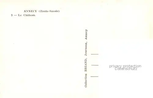 AK / Ansichtskarte Annecy_74_Haute Savoie Le Chateau 