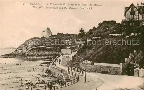 AK / Ansichtskarte Dinard_35 La Promenade des Allies et la Pointe du Moulinet 