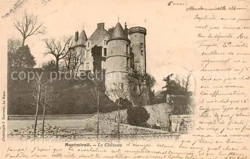 AK / Ansichtskarte Montmirail_72_Sarthe Le Chateau 