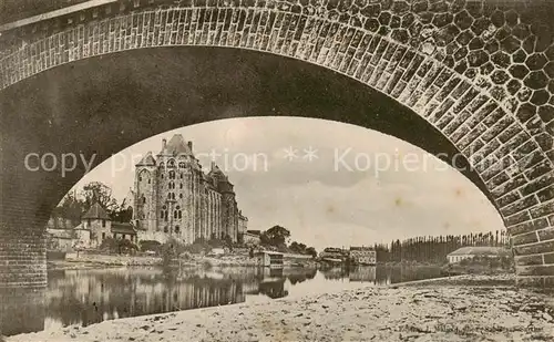 AK / Ansichtskarte Sable sur Sarthe_72 Le Pont Le Chateau 