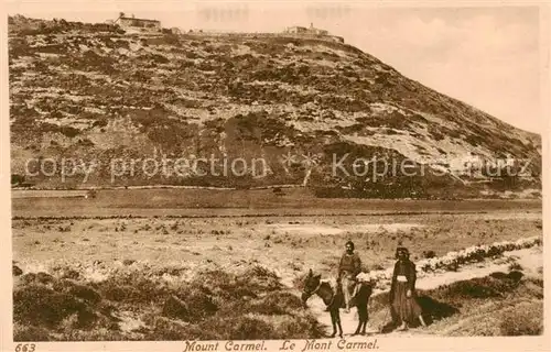 AK / Ansichtskarte  Mount_Carmel_Mont_Carmel_Israel Le Mont Carmel 