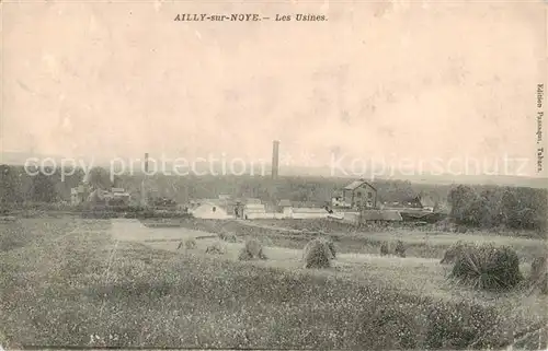 AK / Ansichtskarte Ailly sur Noye_80_Somme Les Usines 