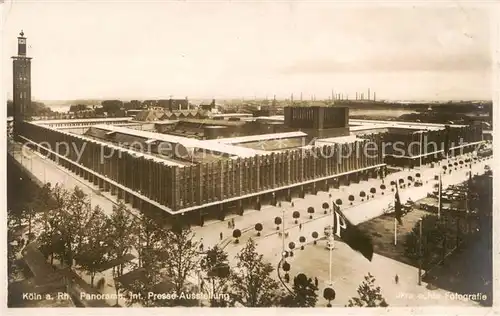 AK / Ansichtskarte  Koeln__Rhein Panorama Int Presse Ausstellung 