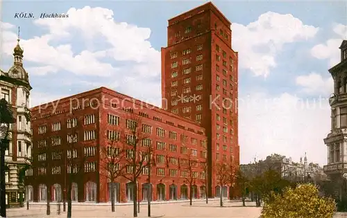 AK / Ansichtskarte 73799704 Koeln__Rhein Hochhaus 