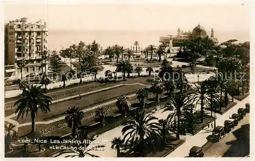 AK / Ansichtskarte Nice__06_Nizza Les Jardins Albert Ier et le Casino de la Jetee 