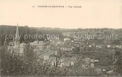 AK / Ansichtskarte Vienne le Chateau_51_Marne Vue generale 