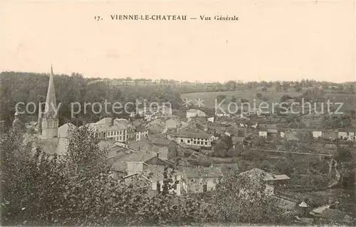 AK / Ansichtskarte Vienne le Chateau_51_Marne Vue generale 