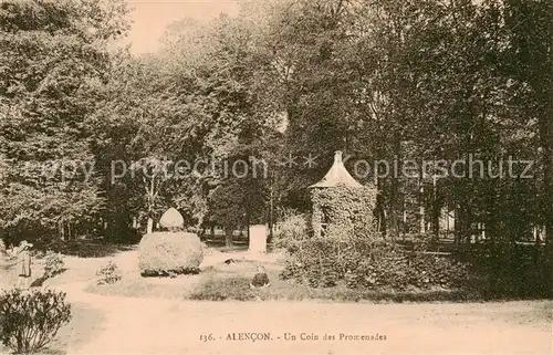 AK / Ansichtskarte Alencon_61 Un Coin des Promenades 