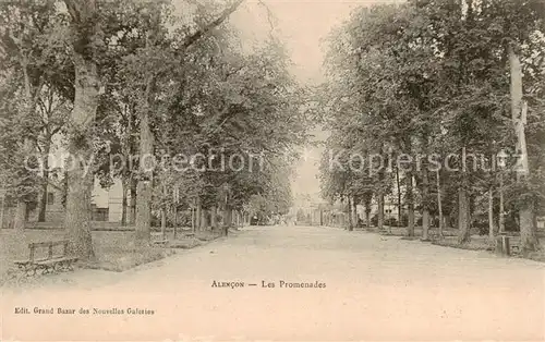 AK / Ansichtskarte Alencon_61 Les Promenades 