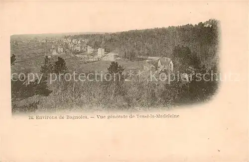 AK / Ansichtskarte Tesse la Madeleine_61_Orne Vue generale 
