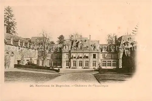 AK / Ansichtskarte Bagnoles_Carcassonne Chateau de Chantepie Bagnoles_Carcassonne