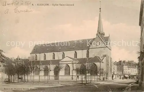 AK / Ansichtskarte Alencon_61 Eglise Saint Leonard 