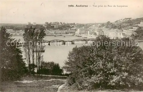 AK / Ansichtskarte Audierne Vue prise du Parc de Locqueran Audierne