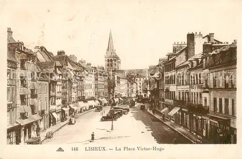 AK / Ansichtskarte Lisieux_14 La Place Victor Hugo 
