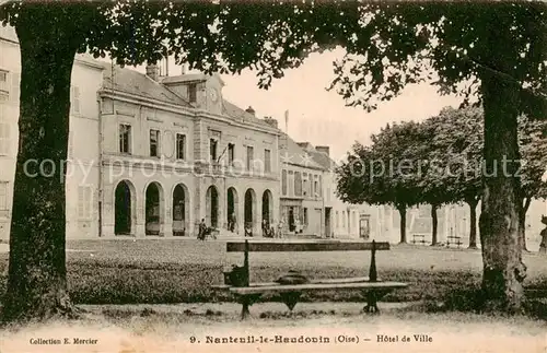 AK / Ansichtskarte Nanteuil le Haudouin Hotel de Ville Nanteuil le Haudouin