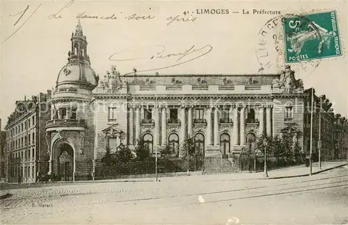 AK / Ansichtskarte Limoges_87 Le Prefecture 