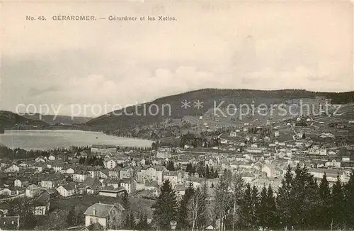 AK / Ansichtskarte Gerardmer_88_Vosges Panorama et les Xettes 