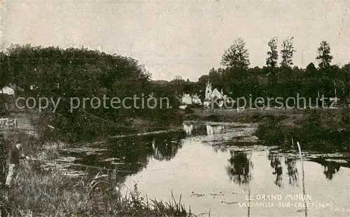 AK / Ansichtskarte La_Chapelle sur Crezy_Crecy la Chapelle_77_Seine et Marne Le Grand Morin 