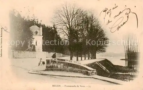 AK / Ansichtskarte Melun_77 Promenade de Vaux 