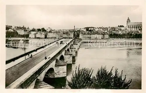 AK / Ansichtskarte Blois_41 Vue generale Le Pont sur la Loire 